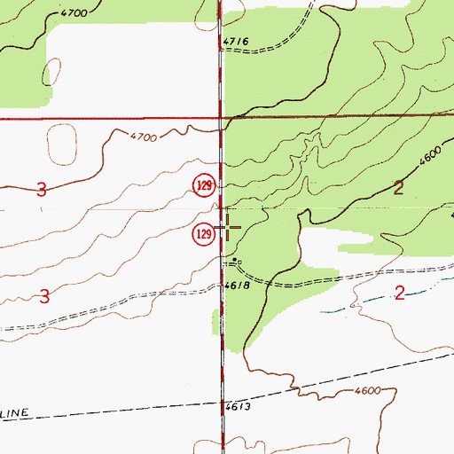 Topographic Map of Blakey, NM