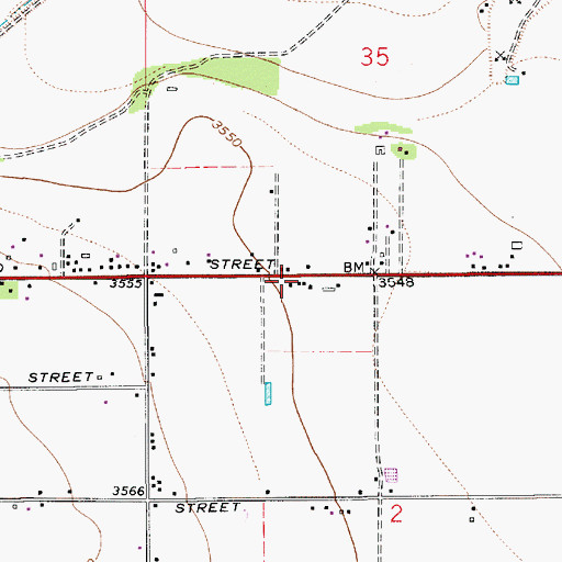 Topographic Map of 05063 Water Well, NM