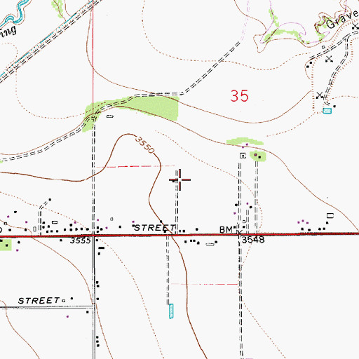 Topographic Map of 06022 Water Well, NM
