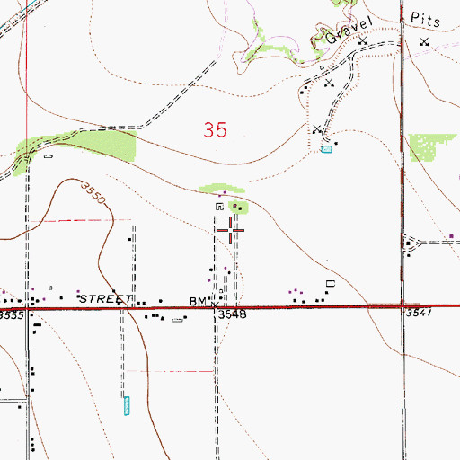 Topographic Map of 06312 Water Well, NM