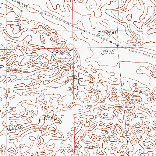 Topographic Map of 10743 Water Well, NM