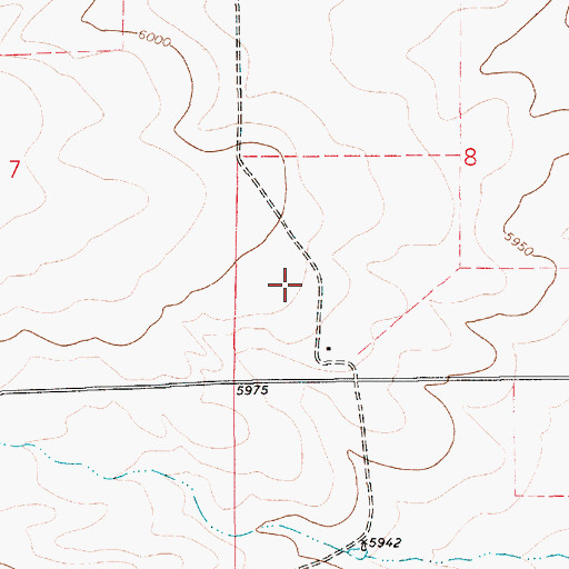 Topographic Map of Bonomo, NM