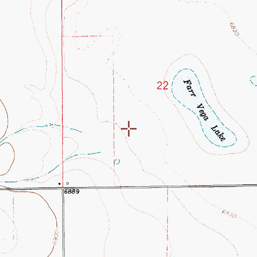 Topographic Map of Bural, NM