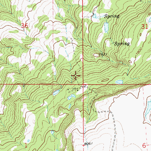 Topographic Map of Berry, NM