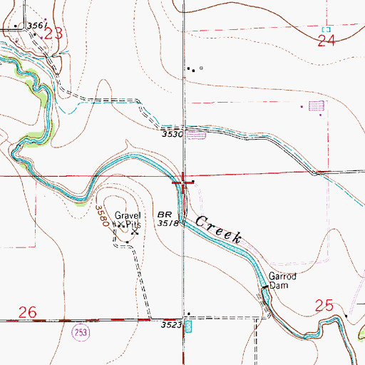 Topographic Map of 13019 Water Well, NM