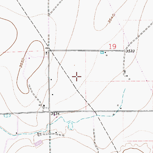 Topographic Map of 06027 Water Well, NM