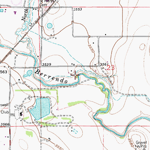 Topographic Map of 06013 Water Well, NM
