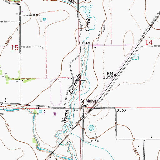 Topographic Map of 06006 Water Well, NM