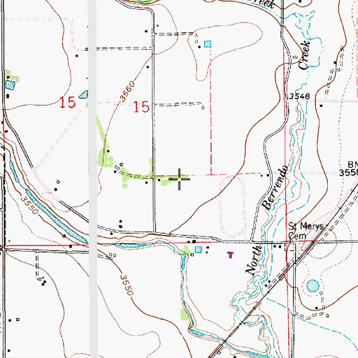 Topographic Map of 06005 Water Well, NM