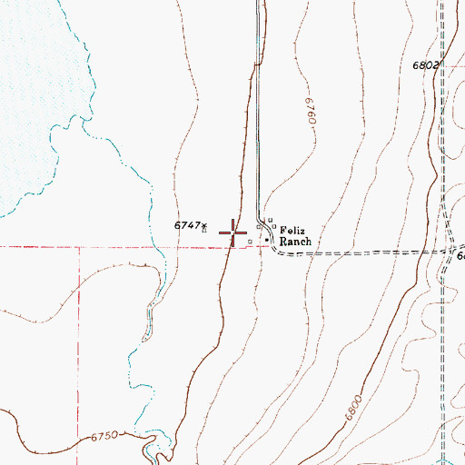 Topographic Map of Schlothauer, NM