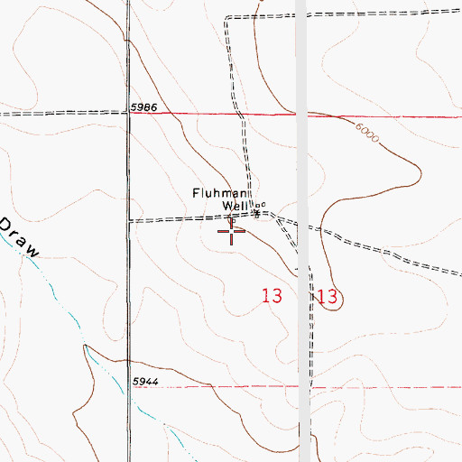 Topographic Map of Harris, NM