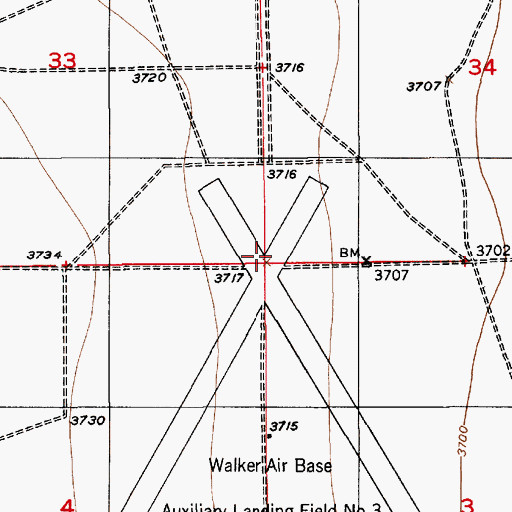 Topographic Map of Villa Solano School for Mentally Retarded Children, NM