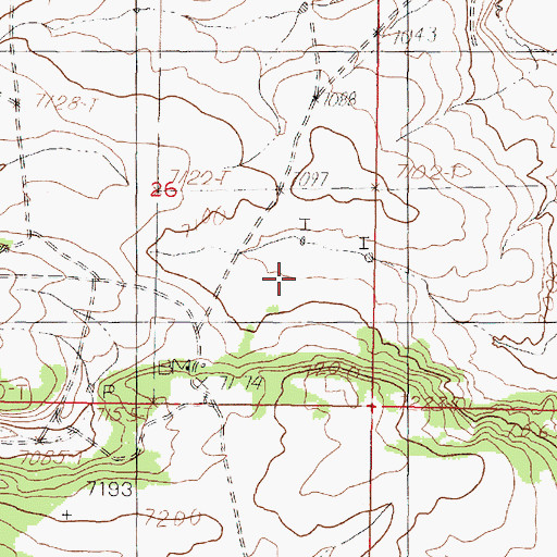 Topographic Map of Barb, NM