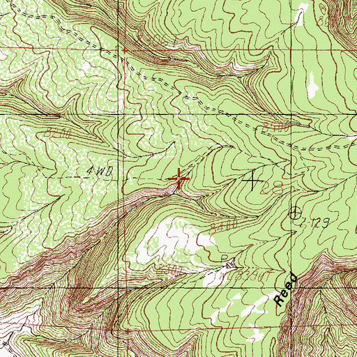 Topographic Map of Torres, NM