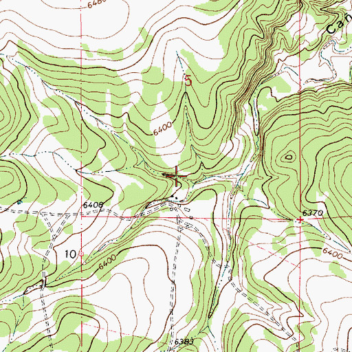 Topographic Map of Griego, NM