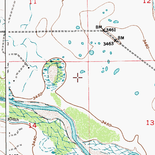 Topographic Map of 06104 Water Well, NM