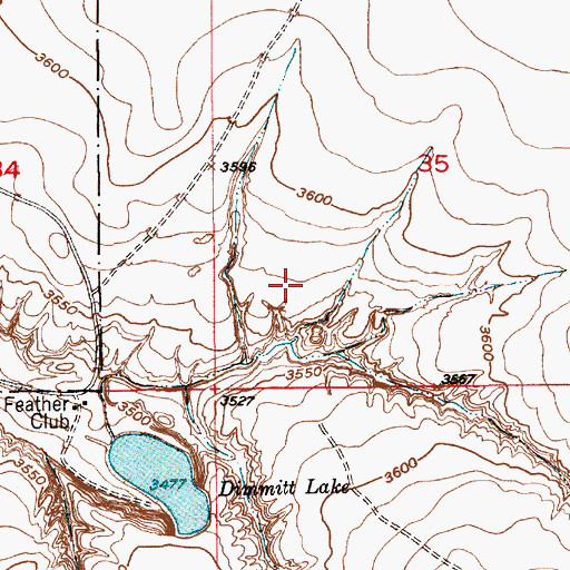 Topographic Map of 06310 Water Well, NM