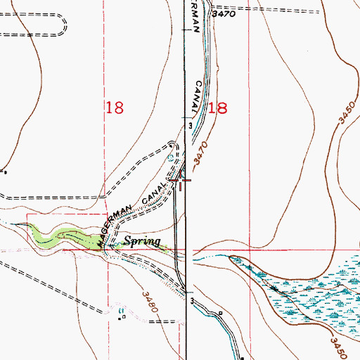 Topographic Map of 06071 Water Well, NM