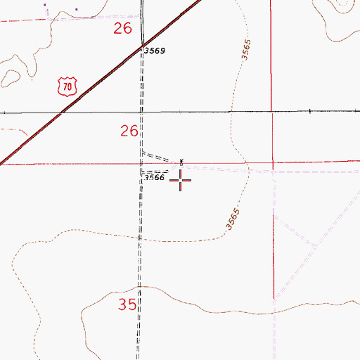 Topographic Map of 05041 Water Well, NM