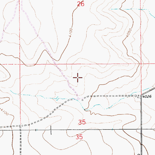 Topographic Map of 06303 Water Well, NM
