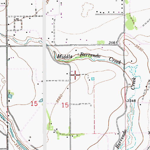 Topographic Map of 05047 Water Well, NM