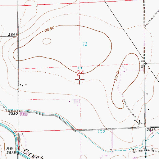 Topographic Map of 13016 Water Well, NM