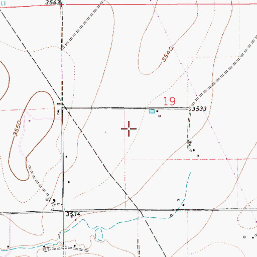 Topographic Map of 06025 Water Well, NM