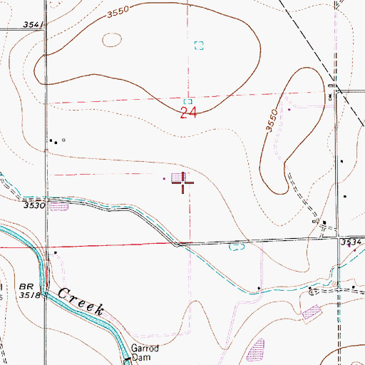 Topographic Map of 13014 Water Well, NM