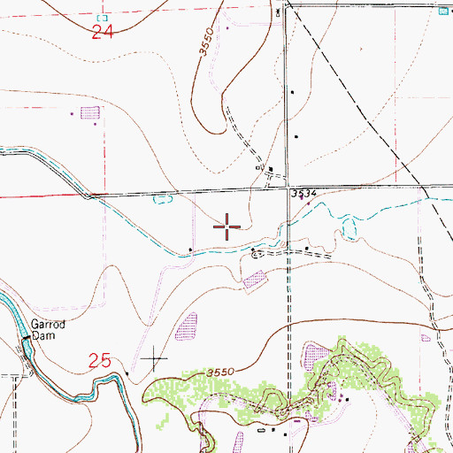 Topographic Map of 13022 Water Well, NM