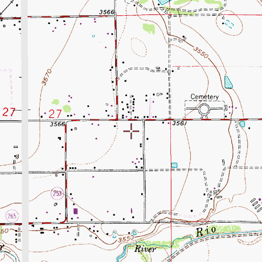 Topographic Map of 13051 Water Well, NM