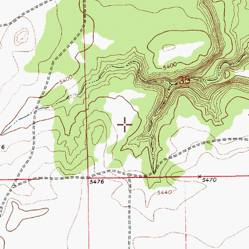 Topographic Map of Heimann, NM