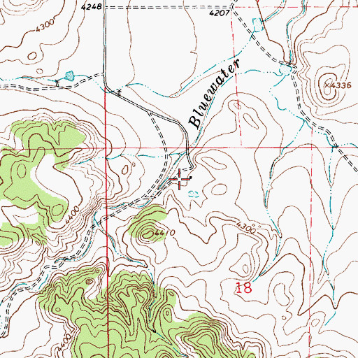 Topographic Map of Jose, NM