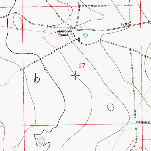 Topographic Map of 12866 Water Well, NM