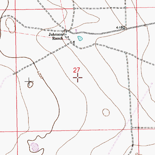 Topographic Map of 12599 Water Well, NM