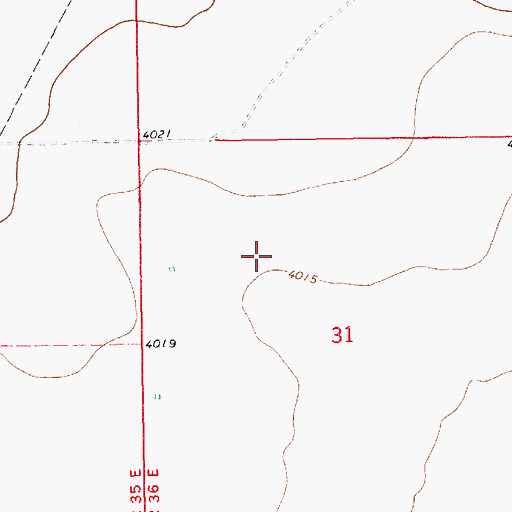 Topographic Map of 12872 Water Well, NM