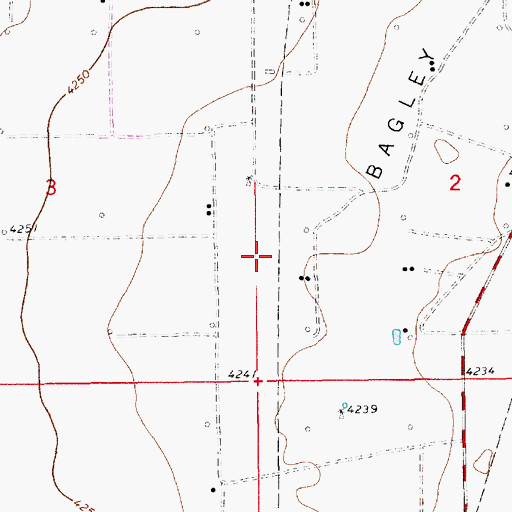 Topographic Map of 10738 Water Well, NM