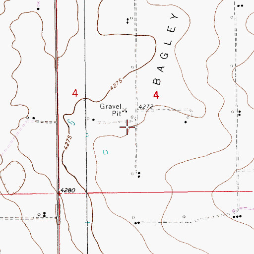 Topographic Map of 05022 Water Well, NM