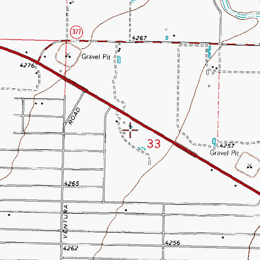 Topographic Map of 06152 Water Well, NM