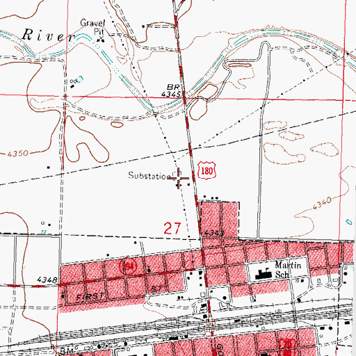 Topographic Map of 10088 Water Well, NM