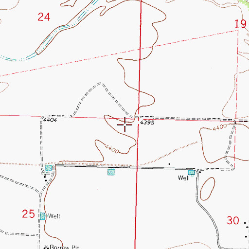 Topographic Map of 06086 Water Well, NM