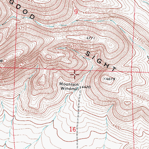Topographic Map of 06131 Water Well, NM