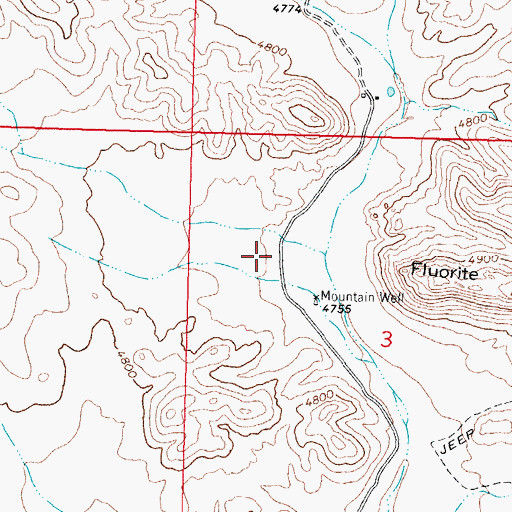 Topographic Map of 06138 Water Well, NM