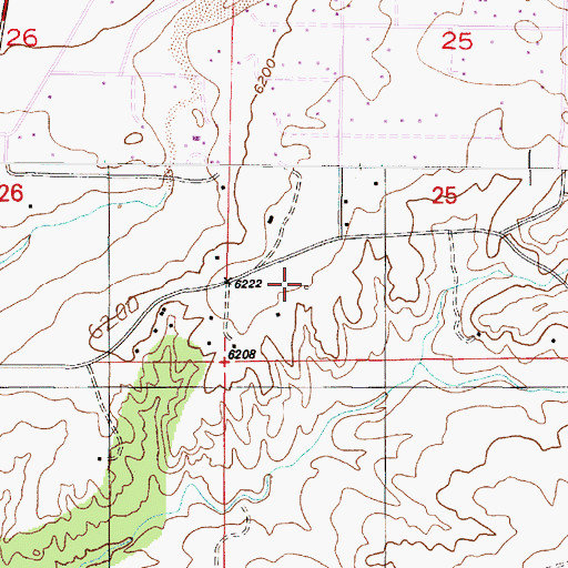 Topographic Map of RG-22752 Water Well, NM