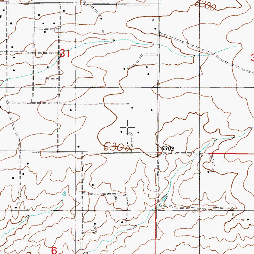 Topographic Map of RG-30382 Water Well, NM