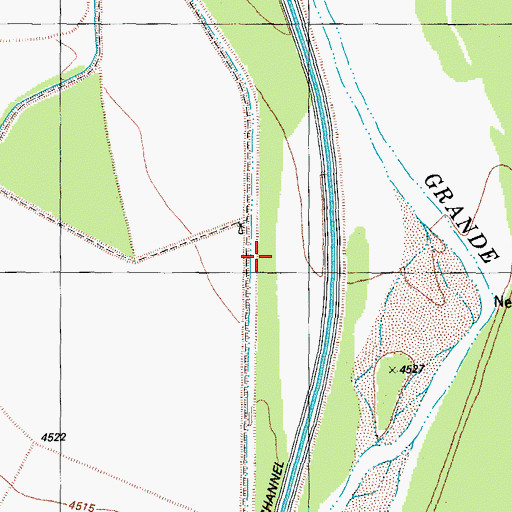 Topographic Map of RG 1938 Water Well, NM