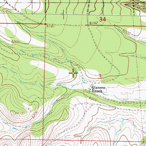 Topographic Map of SRF 26 Water Well, NM