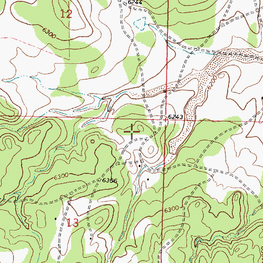 Topographic Map of 27-13-9 Water Well, NM