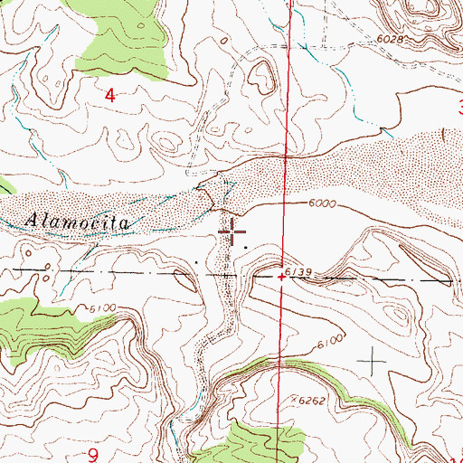 Topographic Map of Pino Water Well, NM