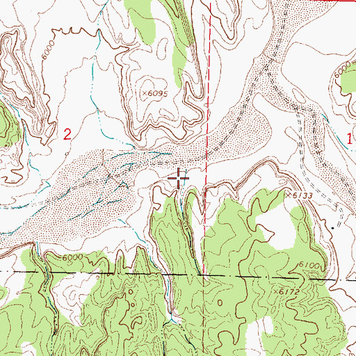 Topographic Map of Piezomet 1 Water Well, NM