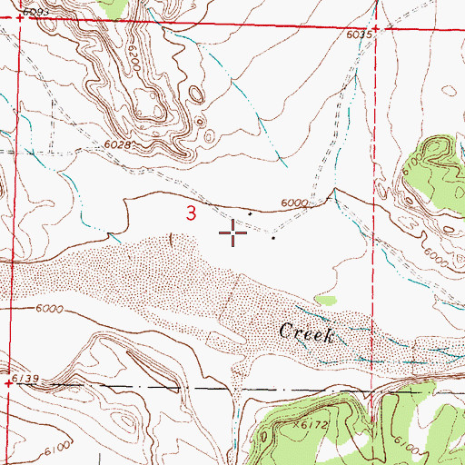 Topographic Map of A-6 Water Well, NM